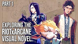 Exploring the Arcane X visual novel and discussing Arcane [upl. by Eilliw457]