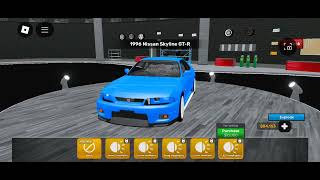 geting the 1996 Nissan Skyline GTR  Driving Empire [upl. by Gardener724]