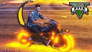 GTA V Online NOVA MOTO TRON de FOGO 3000000 INCRÍVEL [upl. by Neddra689]