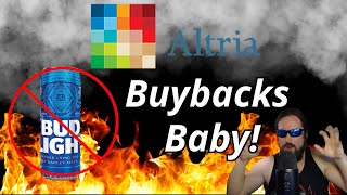 Altria Group Dumping BUD For Buybacks  MO Stock [upl. by Karlan]