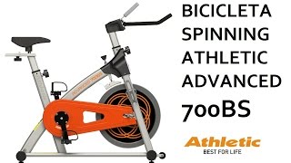 Bicicleta Spinning Athletic Advanced 700BS [upl. by Flann104]