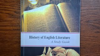 History of English Literature  A Study Guide  Audiobook Part 2 [upl. by Laekcim]