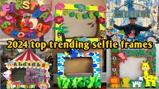 photo booth selfie frames photo frames selfie point selfie booth frames and baground ideas [upl. by Seena]