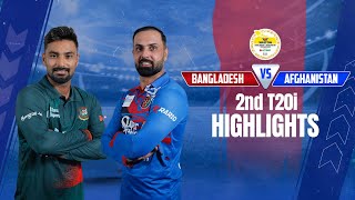 Bangladesh vs Afghanistan Highlights  2nd T20i  Afghanistan tour of Bangladesh 2023 [upl. by Ecraep]