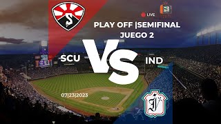 IND vs SCU  Juego 5 Playoff 2023 [upl. by Brook]