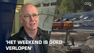 Operatie Julianaplein succesvol afgesloten tijdelijke Tkruising open voor verkeer [upl. by Doralin402]