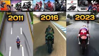 Evolution of AndroidIOS Bike Racing Games [upl. by Ahsert]