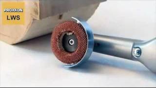 PROXXON LWS LONG NECK ANGLE GRINDER [upl. by Islehc]