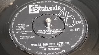 The Supremes  Where Did Our Love Go 1964 7quot Single [upl. by Ellatsirhc433]