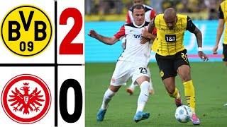 Dortmund  Frankfurt 20  Highlights Borussia Dortmund vs Eintracht Frankfurt  Bundesliga 202425 [upl. by Adamok]