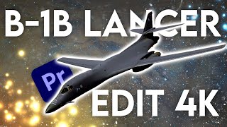 B1B LANCER  4K EDIT [upl. by Casavant344]