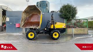 JCB 6TST  6 TON SWIVEL DUMPER  RS MACHINERY HIRE AND SALE [upl. by Derdle]