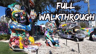 Wynwood Walls 2024  4k Full Walkthrough Miami FL [upl. by Leachim]