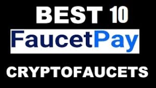 TOP 10 FaucetPay FREE CRYPTO FAUCETS 2023 [upl. by Alliuqaj]