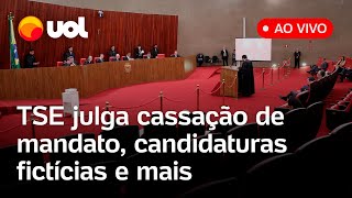 🔴 TSE ao vivo Ministros julgam recursos contra cassação do mandatos do prefeito de Iguatu CE [upl. by Dave]