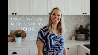 Hamptons House Kitchen and Living Tour [upl. by Cecil415]