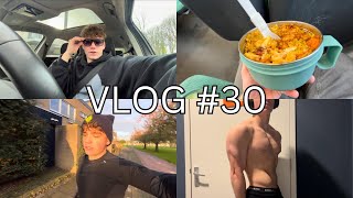 VLOG 30  GYM  WERK  RIJLES [upl. by Ellenid]