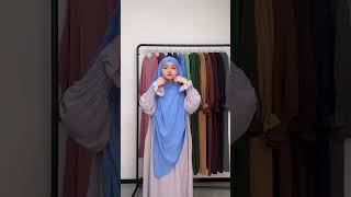 hijab modestfashion abaya muslimah hijab hijabtutorial arabic eid ramadan fyp islamic [upl. by Ahsinwad]