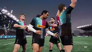 Gallagher Premiership 20242025 Round 1 Harlequins vs Saracens [upl. by Maribeth805]