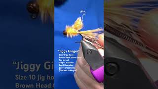 “Jiggy Ginger” Damselfly Nymph Fly Pattern  Fly Tying Tutorial [upl. by Burgwell373]