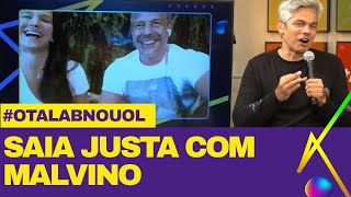 Ator com bafo Kyra Gracie cria saia justa para Malvino ao falar sobre colega de TV [upl. by Olinad]