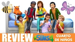 Los Sims 4 Cuarto de niños  REVIEW [upl. by Oberstone692]