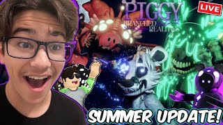 PIGGY BRANCHED REALITIES SUMMER UPDATE LIVE New Bundle and Skins [upl. by Rianon]