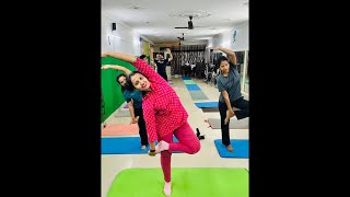 हर प्रकार का योगाभ्यास सीखियेLearn and do Yoga every day for healthMorning live with Dr Sandhya [upl. by Valley]