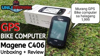 GPS BIKE COMPUTER  MAGENE C406 REVIEW amp UNBOXING  UNLI PADYAK [upl. by Anthea549]