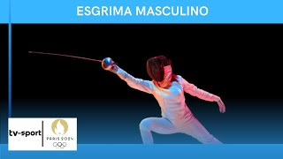 Esgrima Masculino Olimpíadas de Paris 2024 [upl. by Aned]