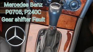 Mercedes transmission limp mode Gear Shifter issue [upl. by Anerroc]