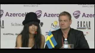 Loreen at 2nd Semifinal Winners Press Conference [upl. by Sirotek]