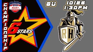 6 Stars Nation vs Richmond Hts Conquerors 8U [upl. by Erminia551]