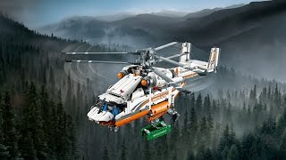 LEGO Technic  42052 Heavy Lift Helicopter Power functions [upl. by Eletnahc576]