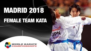 GOLD MEDAL Japan vs Spain  2018 World Championships  WORLD KARATE FEDERATION [upl. by Tija602]