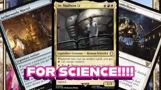 UNLIMITTED POWER How to build a Dr Madison Li Energy Commander Deck [upl. by Gustafson]