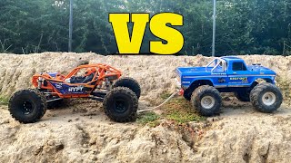 Axial Ryft RBX10 vs Traxxas Bigfoot  Remote Control Car  RC Cars [upl. by Vil]