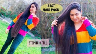 How to Stop Hair Fall and Regrow New Hair  DIY Healthy Hair  Shahnaz Shimul  2019 [upl. by Marla]