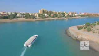 Explore El Gouna Hotels from the sky [upl. by Mayes]