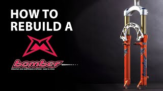 Marzocchi Bomber Rebuild Tutorial  Butter Suspension [upl. by Rahs878]