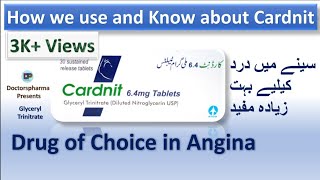 Tab CardnitGlyceryl Trinitrate UsesDosageContraindications and side effects in Urdu official [upl. by Devonne]