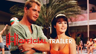 Palm Springs Weekend 1963 Trailer  Troy Donahue Connie Stevens Ty Hardin Movie [upl. by Ahsemrak]