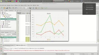 JavaFX Tutorial  Adding Line Chart to your program [upl. by Alves]