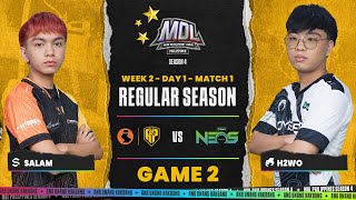 MDL PH S4  W2D1  APDX VS OMGN GAME 2 [upl. by Adaran]