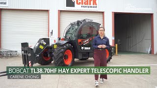 Review Bobcat TL3870HF Agri Expert Telehandler [upl. by Sardse518]