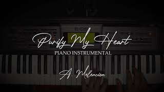 PURIFY MY HEART Refiners Fire  Piano Instrumental with Lyrics [upl. by Aknaib]