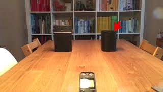 Soundcheck Bose Soundtouch 10 vs Sonos One [upl. by Ormond]