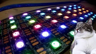 Playing with Neopixels and FastLed Library [upl. by Ygief]