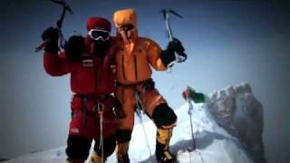 Gasherbrum II 8035mt  First Winter Ascent Ever February 2011 HD [upl. by Alodie]