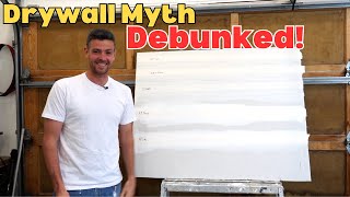 Debunking Drywall Myths You cant use Paper Tape with Hotmud🤔 [upl. by Zizaludba223]